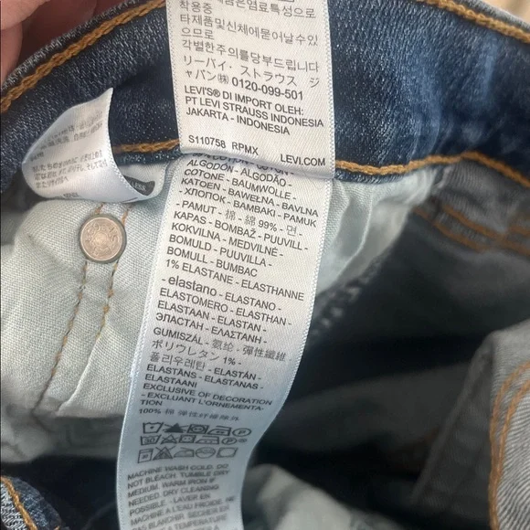 Levi's 559 Relaxed Straight Fit Men’s Jeans Size 33x32 - Picture 13 of 16